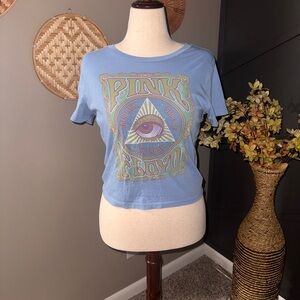 Pink Floyd Light Blue Graphic Tee